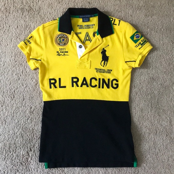 Ralph Brazil Lauren Sleeve Short Polo Kc3Tlu5F1J